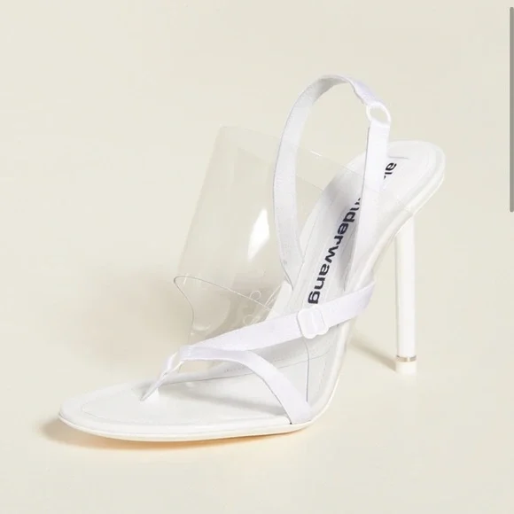 ALEXANDER WANG KAIA SANDAL IN WHITE ✨ - Picture 2 of 9